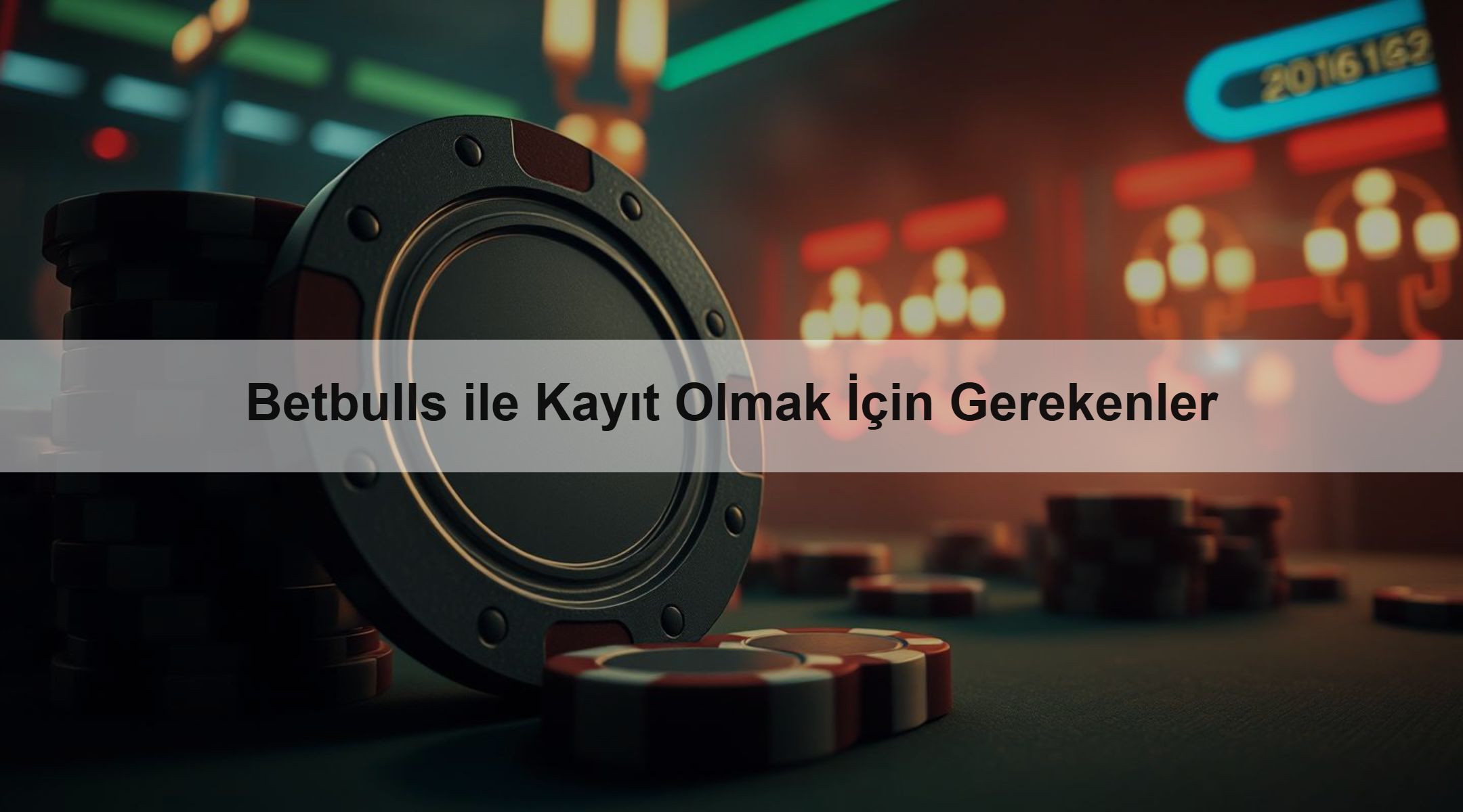 Betbulls ile Kayıt Olmak İçin Gerekenler